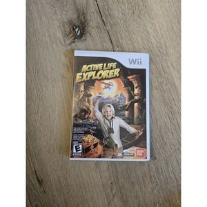Active Life: Explorer (Nintendo Wii, 2010) With Manual